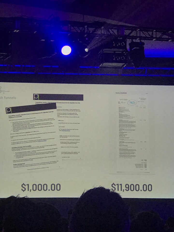 Funnel hacking live 2019: conference review, pictures, and commentary 13 Proposal layouts
