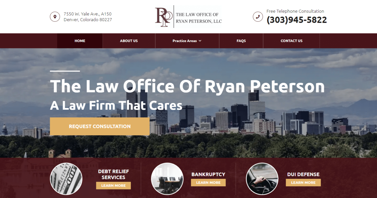 The Law Office of Ryan Peterson, LLC. 0