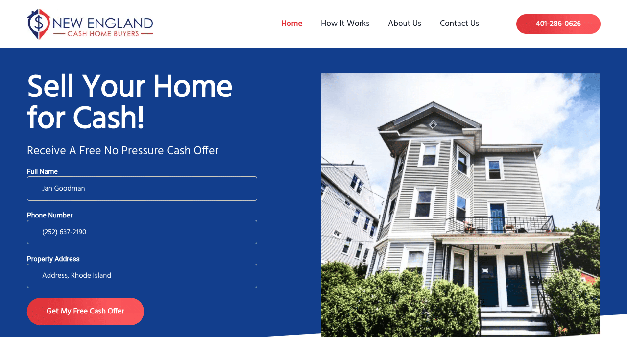 New England Cash Home Buyers 0