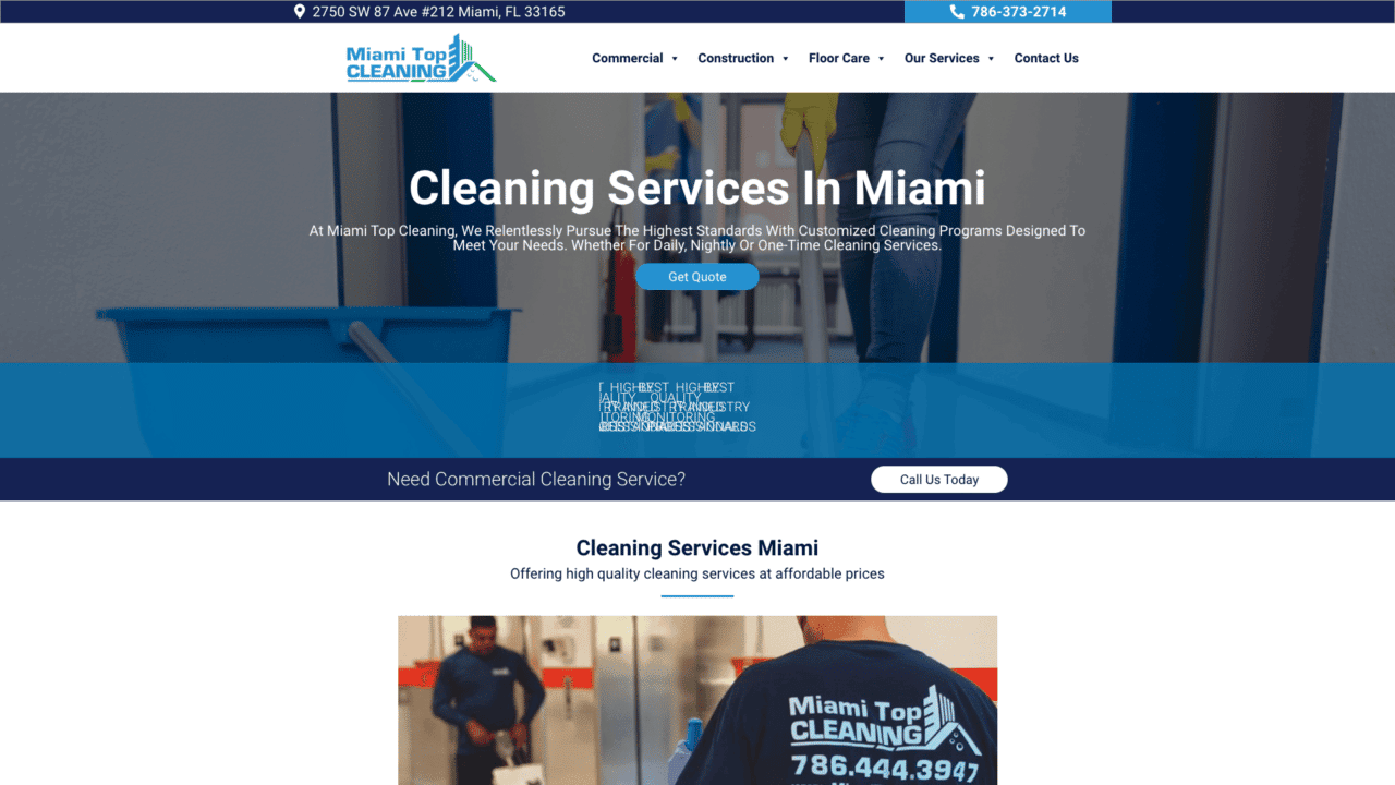Miami Top Cleaning Cleaning Company