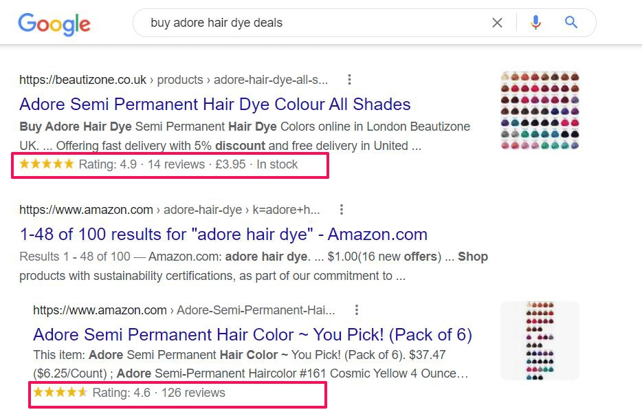 An example of transactional intent.