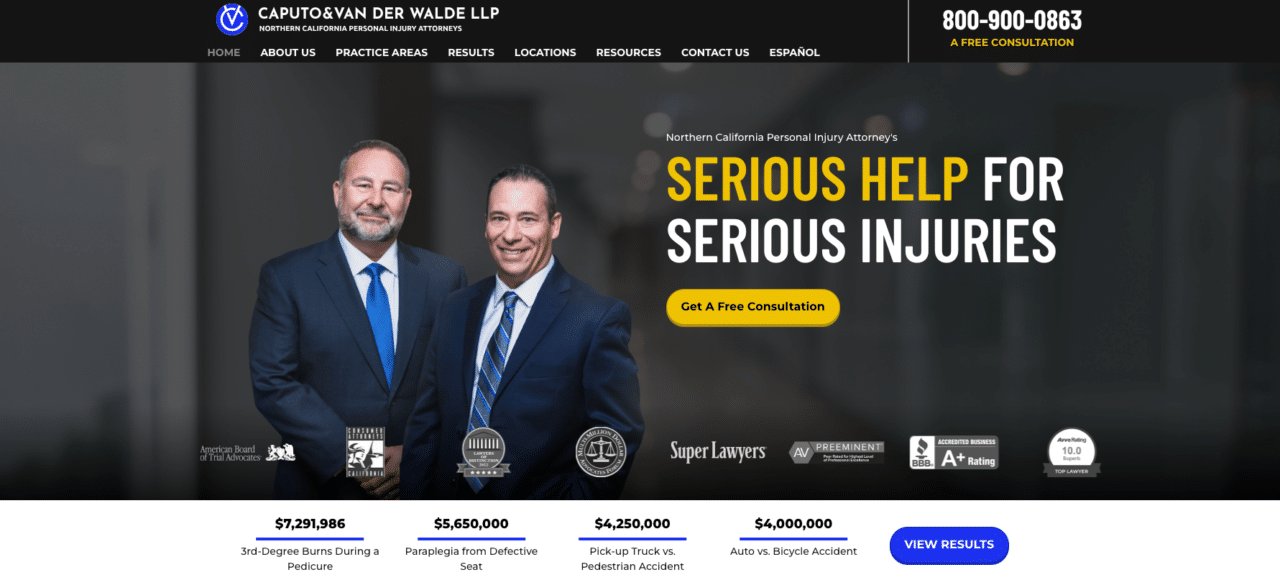 Law firm website design agency