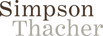 Simpson thacher law firm logo