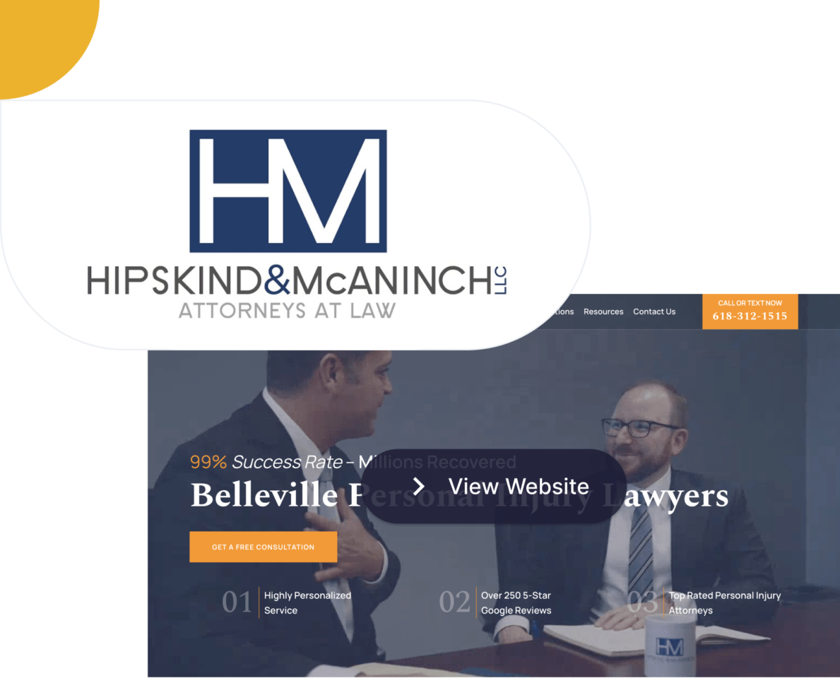 Hipskind & mcaninch website screenshot