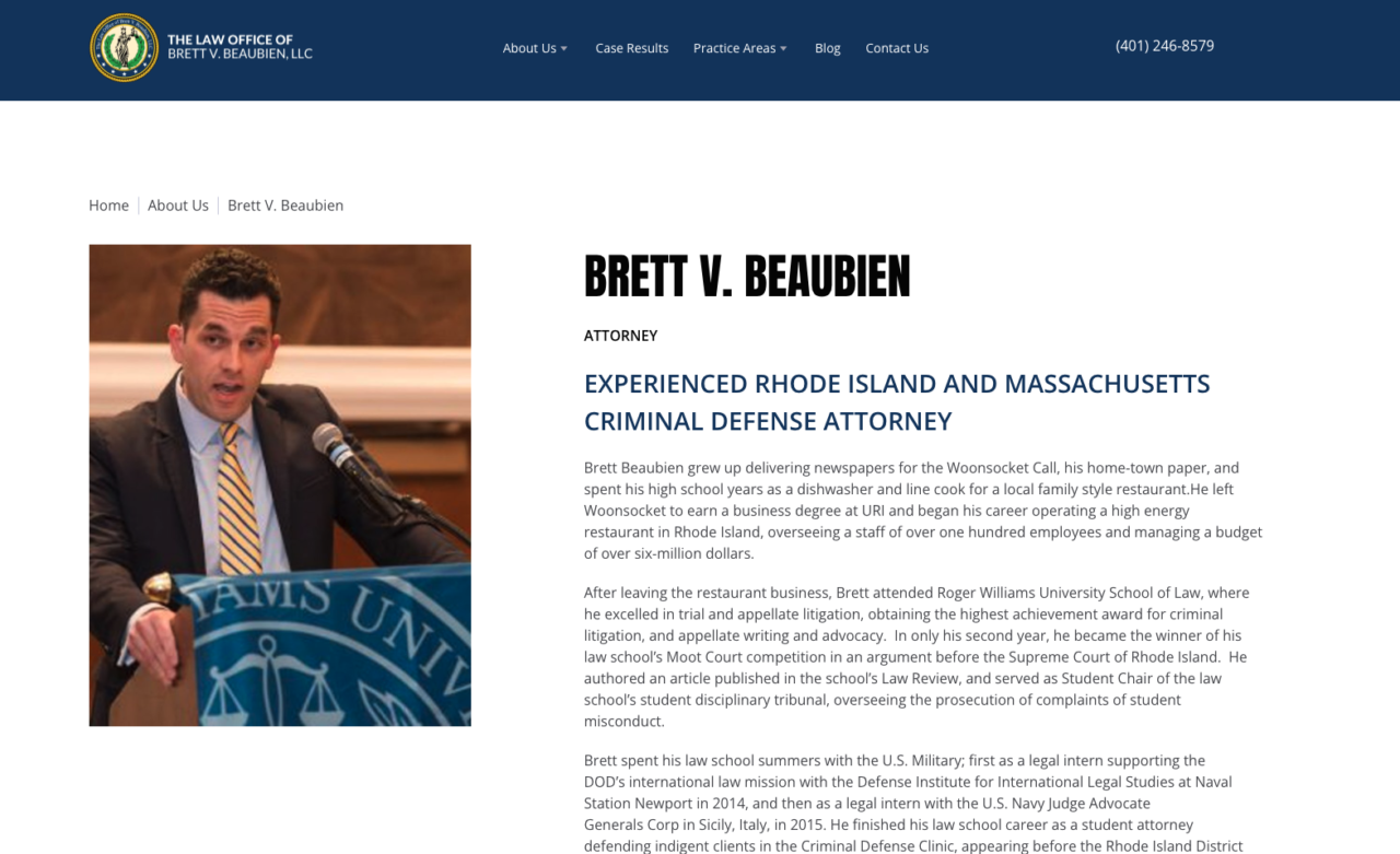 The Law Office Of Brett V. Beaubien, LLC 1