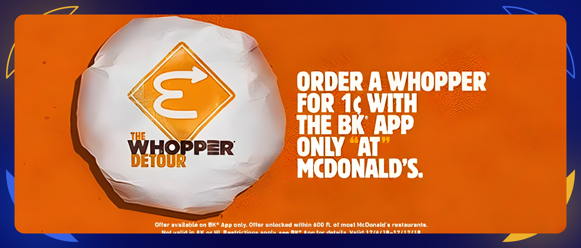 What is Geofencing Marketing: A Simple Guide 4 Whopper Detour campaign