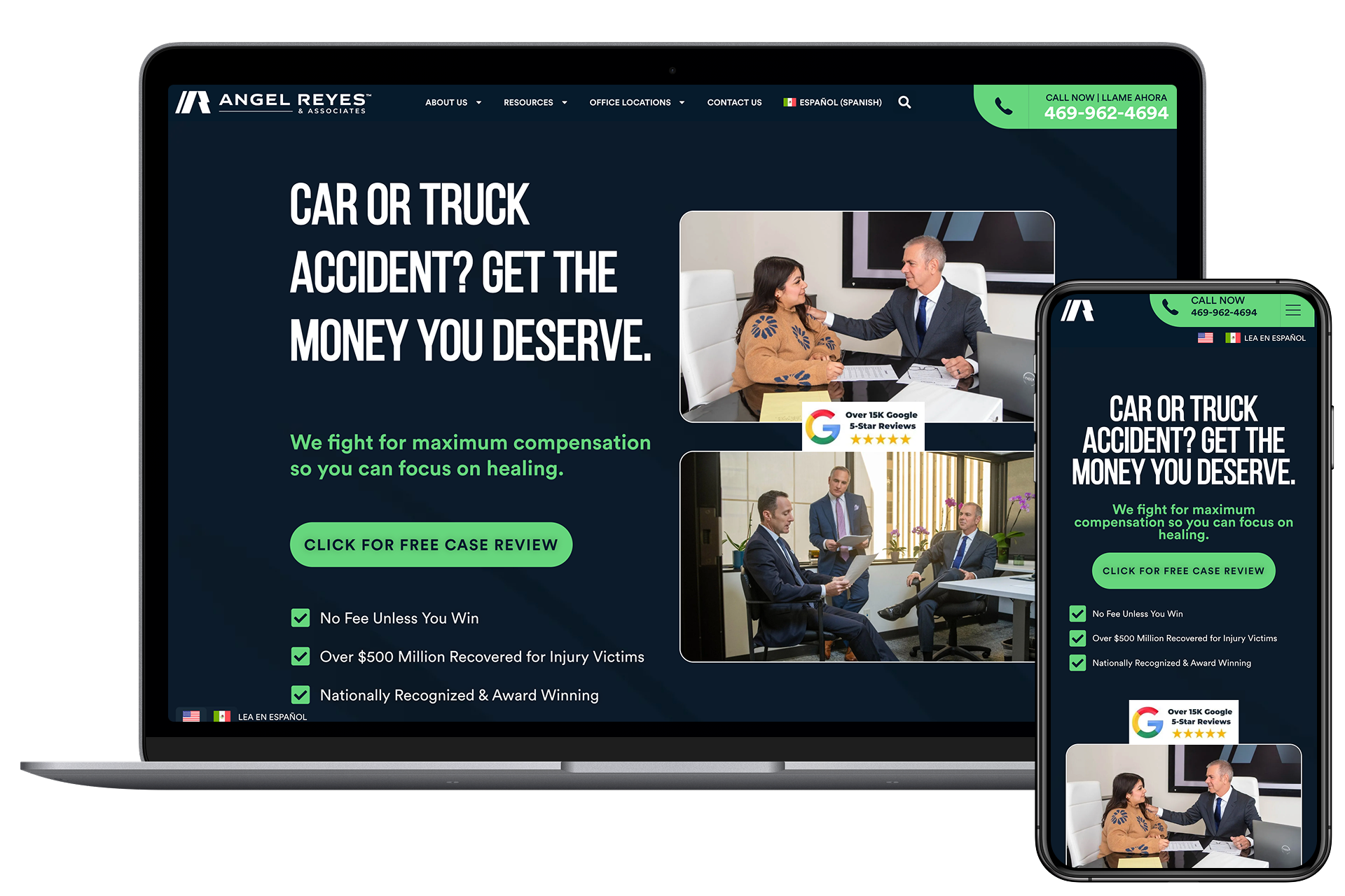 How Angel Reyes & Associates Earned 1317 Media Placements 41 reyeslaw website